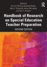 Handbook of Research on Special Education Teacher Preparation - eBook