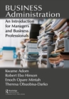 Business Administration : An Introduction for Managers and Business Professionals - eBook