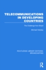 Telecommunications in Developing Countries : The Challenge from Brazil - eBook