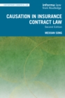 Causation in Insurance Contract Law - eBook