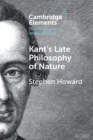 Kant's Late Philosophy of Nature : The Opus postumum - Book