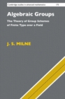 Algebraic Groups : The Theory of Group Schemes of Finite Type over a Field - Book