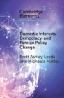 Domestic Interests, Democracy, and Foreign Policy Change - eBook