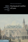 Preclassical Conflict of Laws - eBook