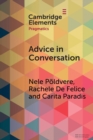 Advice in Conversation : Corpus Pragmatics Meets Mixed Methods - Book