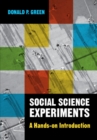 Social Science Experiments : A Hands-on Introduction - eBook
