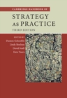 Cambridge Handbook of Strategy as Practice - Book