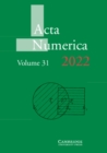 Acta Numerica 2022: Volume 31 - Book