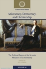 Aristocracy, Democracy and Dictatorship: Volume 63 : The Political Papers of the Seventh Marquess of Londonderry - Book