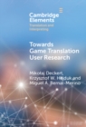 Towards Game Translation User Research - eBook