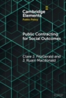 Public Contracting for Social Outcomes - Book