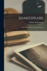 Shakespeare : First Folio Edition: Comedy Of Errors - Book