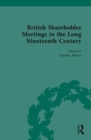 British Shareholder Meetings in the Long Nineteenth Century - Book
