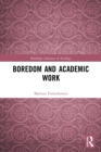 Boredom and Academic Work - Book