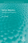 Human Migration : A Geographical Perspective - Book