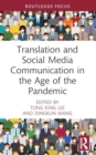 Translation and Social Media Communication in the Age of the Pandemic - Book