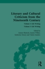 Literary and Cultural Criticism from the Nineteenth Century : Volume I: Life Writing - Book