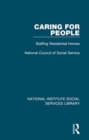 Caring for People : Staffing Residential Homes - Book