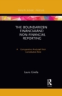 The Boundaries in Financial and Non-Financial Reporting : A Comparative Analysis of their Constitutive Role - Book