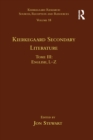 Volume 18, Tome III: Kierkegaard Secondary Literature : English L-Z - Book