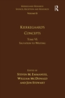 Volume 15, Tome VI: Kierkegaard's Concepts : Salvation to Writing - Book