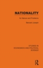 Nationality : Its Nature and Problems - Book