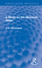 A Study on the Minimum Wage - Book