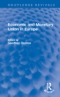 Economic and Monetary Union in Europe - Book