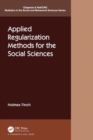 Applied Regularization Methods for the Social Sciences - Book