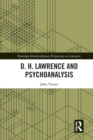 D. H. Lawrence and Psychoanalysis - Book