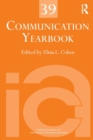 Communication Yearbook 39 - Book
