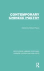 Contemporary Chinese Poetry - Book