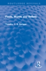 Facts, Words and Beliefs - Book