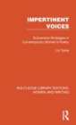 Impertinent Voices : Subversive Strategies in Contemporary Women's Poetry - Book