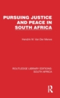 Pursuing Justice and Peace in South Africa - Book