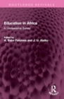 Education in Africa : A Comparative Survey - Book