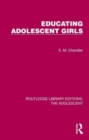 Educating Adolescent Girls - Book