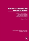 Eighty Thousand Adolescents : A Study of Young People in the City of Birmingham by the Staff and Students of Westhill Training College - Book