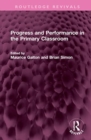 Progress and Performance in the Primary Classroom - Book
