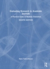 Evaluating Research in Academic Journals : A Practical Guide to Realistic Evaluation - Book