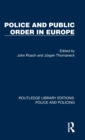 Police and Public Order in Europe - Book