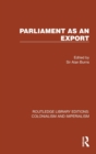 Parliament as an Export - Book