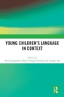 Young Children’s Language in Context - Book