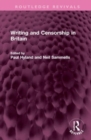 Writing and Censorship in Britain - Book