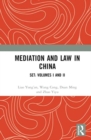 Mediation and Law in China - Book