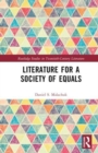 Literature for a Society of Equals - Book