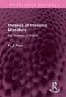 Outlines of Classical Literature : For Students of English - Book