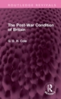 The Post-War Condition of Britain - Book