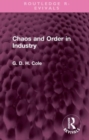 Chaos and Order in Industry - Book