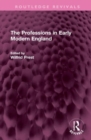 The Professions in Early Modern England - Book
